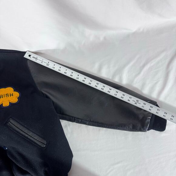 Vintage Notre Dame OG Holloway Rudy Varsity Jacket. Size Youth XL - Picture 6 of 7